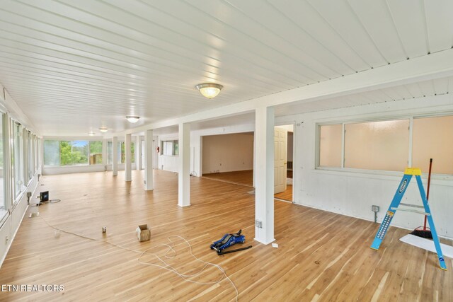 138 Lilac Dr, Lafollette, TN 37766 - interior space with light wood-type flooring