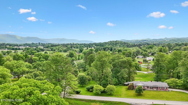 138 Lilac Dr, Lafollette, TN 37766 - view from above of property featuring a mountain backdrop