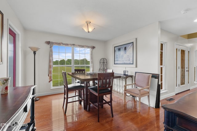 687 Burchfield Rd, Dandridge, TN 37725 - dining area featuring wood finished floors and baseboards