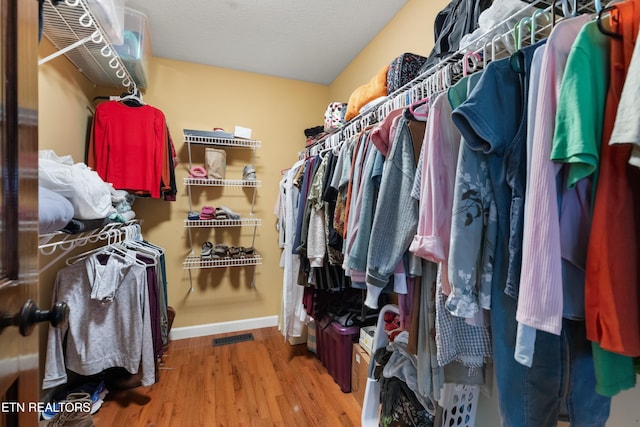 687 Burchfield Rd, Dandridge, TN 37725 - spacious closet with wood finished floors