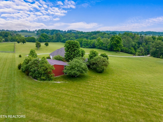 687 Burchfield Rd, Dandridge, TN 37725 - aerial view of sparsely populated area