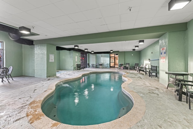 view of indoor pool