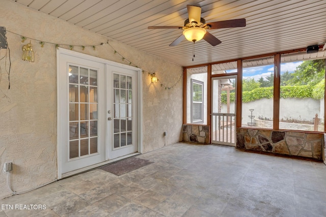 791 Constitution Dr, Jefferson City, TN 37760 - unfurnished sunroom with french doors