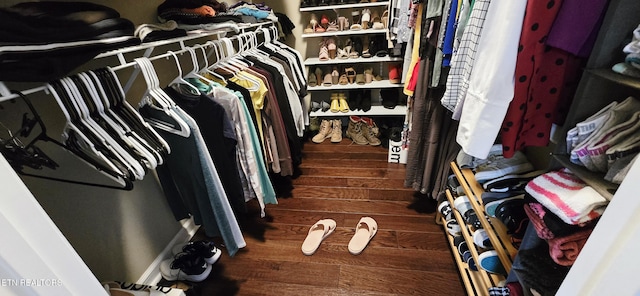 4808 Beverly Field Way, Knoxville, TN 37918 - spacious closet with wood finished floors