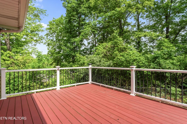 view of deck