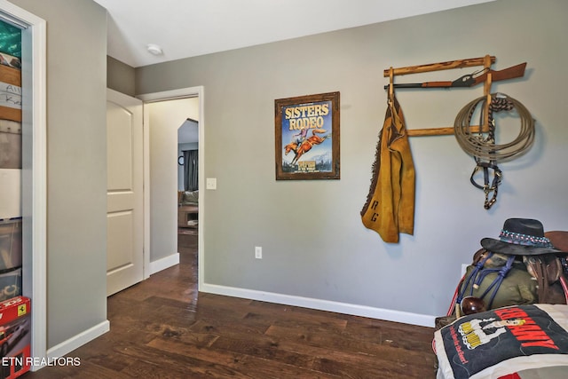838 Buffalo Trl, Clarkrange, TN 38553 - bedroom featuring wood finished floors and baseboards