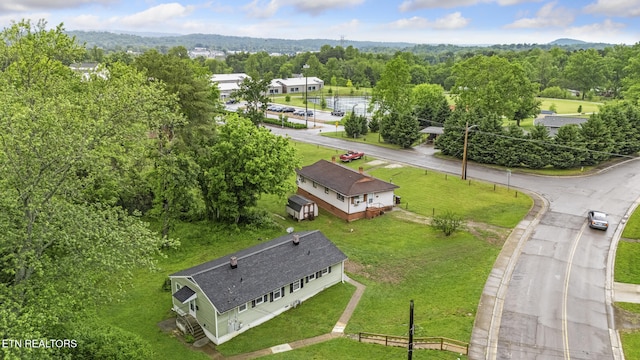 view of subject property