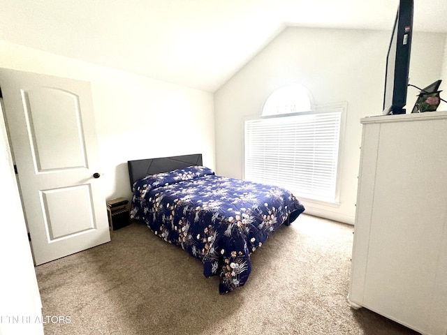 208 Cornerstone Cir, Clinton, TN 37716 - carpeted bedroom with lofted ceiling