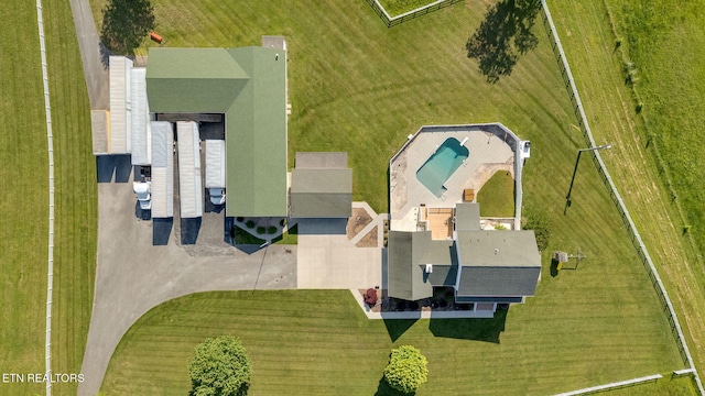1182 Murrell Rd, Morristown, TN 37814 - bird's eye view of a pool area