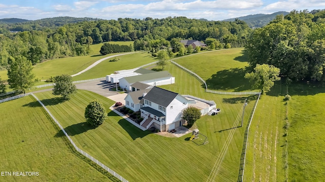 1182 Murrell Rd, Morristown, TN 37814 - view from above of property with a heavily wooded area