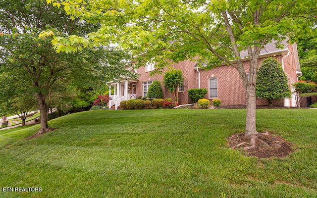 515 Oak Landing Ln Unit 4, Knoxville, TN 37934 - view of front of property featuring a front yard