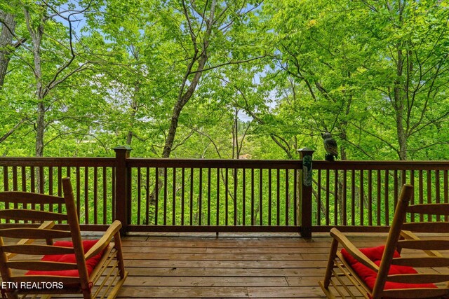 view of deck