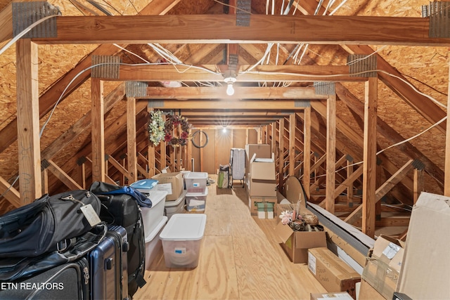 9945 Tierra Verde Dr, Knoxville, TN 37922 - view of unfinished attic