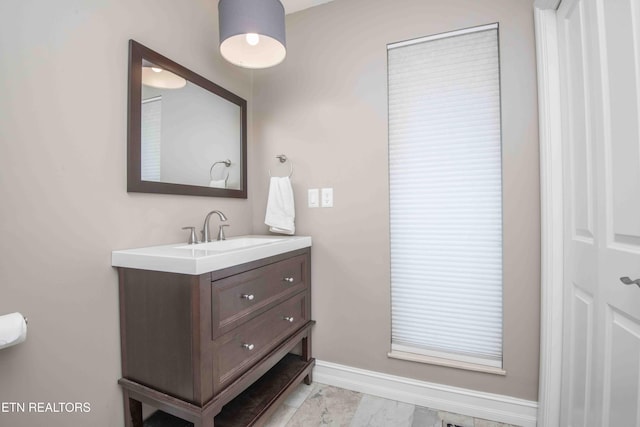 409 Celebration Rd, Knoxville, TN 37934 - bathroom with vanity and baseboards