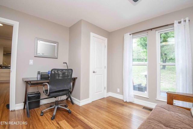 409 Celebration Rd, Knoxville, TN 37934 - office space with baseboards and wood finished floors
