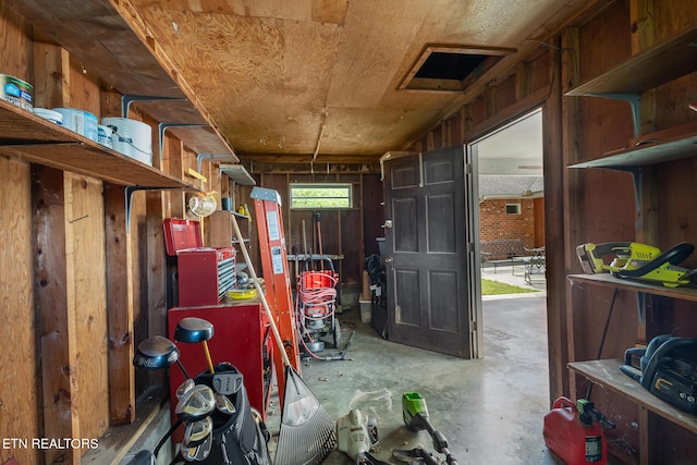 513 Long Mill Rd, Athens, TN 37303 - storage area featuring a garage