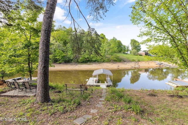 3083 Waters Edge Dr, Morristown, TN 37814 - dock with a water view
