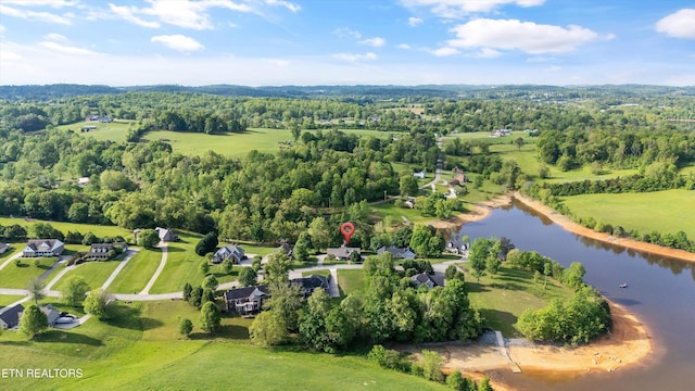 3083 Waters Edge Dr, Morristown, TN 37814 - aerial view of a nearby body of water and a forest