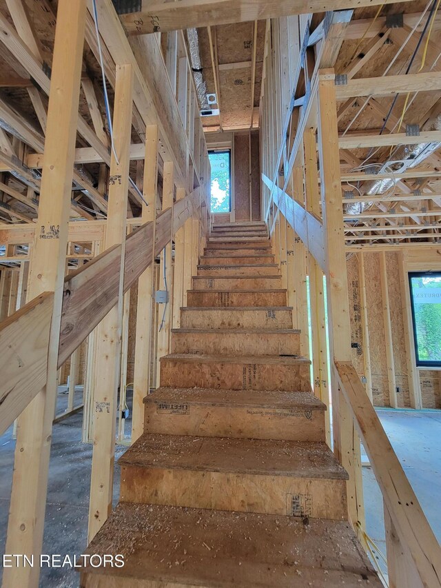 7814 S Northshore Dr, Knoxville, TN 37919 - staircase with plenty of natural light