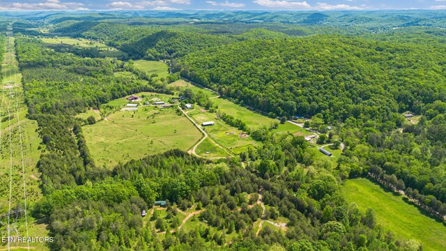 776 Salem Valley Rd, Ten Mile, TN 37880 - drone / aerial view of a heavily wooded area