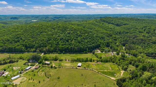 776 Salem Valley Rd, Ten Mile, TN 37880 - aerial view of sparsely populated area with a forest