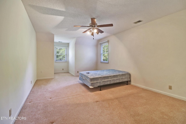 11 Kingsboro Ln, Crossville, TN 38558 - bedroom featuring carpet flooring, multiple windows, baseboards, and a textured ceiling