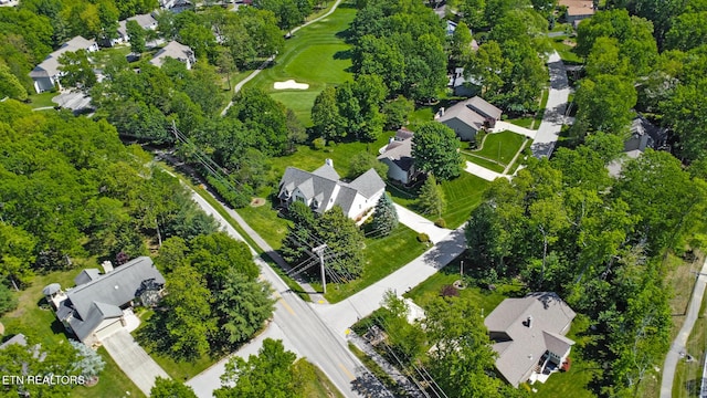 11 Kingsboro Ln, Crossville, TN 38558 - aerial view of residential area with a tree filled landscape
