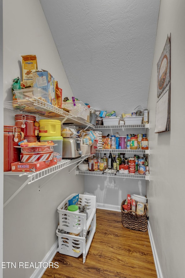 view of pantry