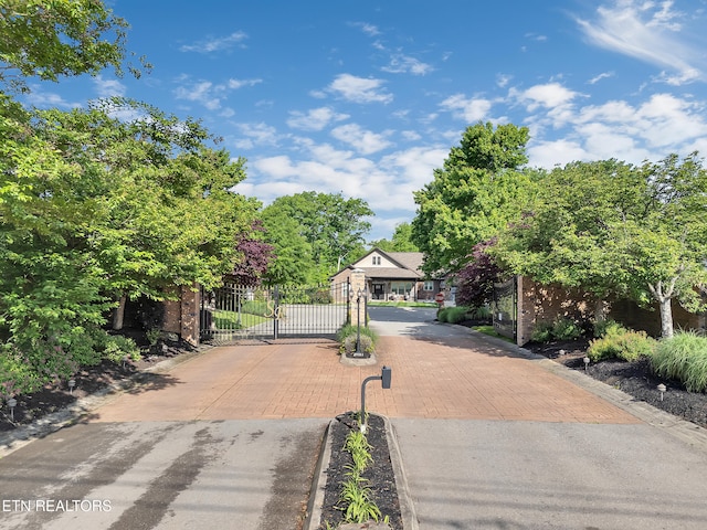 1715 Serene Cove Way, Knoxville, TN 37920 - view of front of property featuring a gate and brick siding