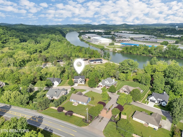 1715 Serene Cove Way, Knoxville, TN 37920 - bird's eye view of a nearby body of water