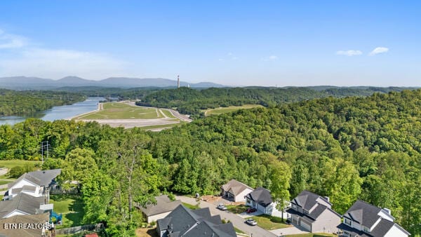 3966 Mountain Vista Rd, Knoxville, TN 37931 - aerial view of a forest and a mountain backdrop
