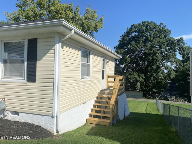 2010 Fine Ave, Knoxville, TN 37917 - view of home's exterior featuring crawl space