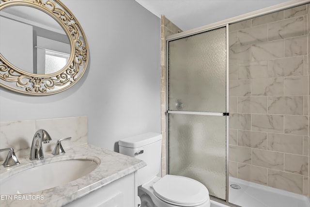 180 County Rd 853, Delano, TN 37325 - full bath with a shower stall, toilet, and vanity