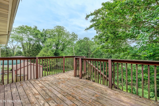 view of deck