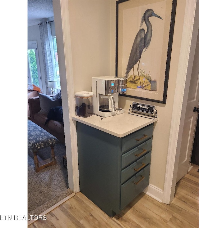 131 Chestnut Hill Rd, Oak Ridge, TN 37830 - detailed view of wood finished floors and baseboards