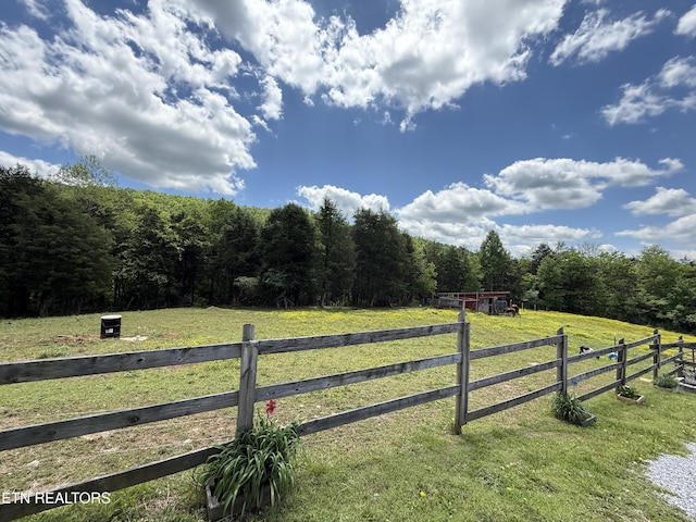 332 Tomlinson Rd, Pennington Gap, VA 24277 - view of yard featuring a rural view and a view of trees