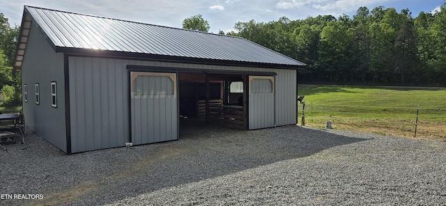 166 Knepp Rd, Deer Lodge, TN 37726 - view of outbuilding featuring an outdoor structure