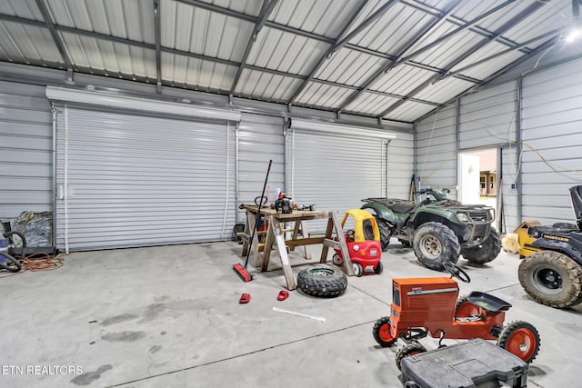 98 Paso Fino Trl, Jamestown, TN 38556 - garage featuring metal wall