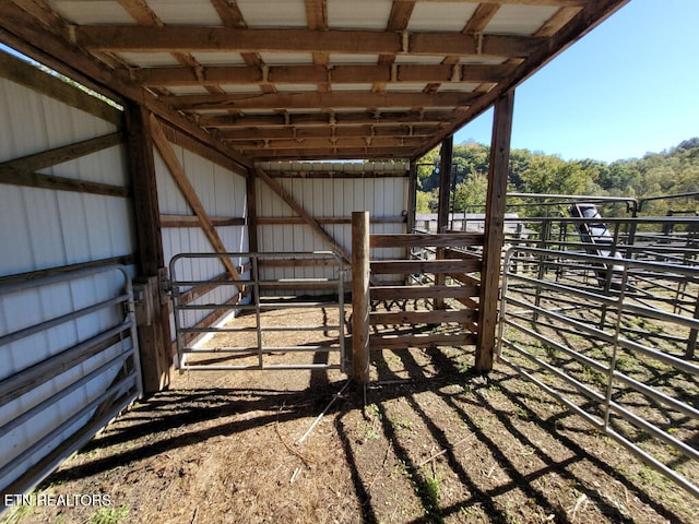 3381 Upper Caney Valley Rd, Tazewell, TN 37879 - dock area featuring an exterior structure