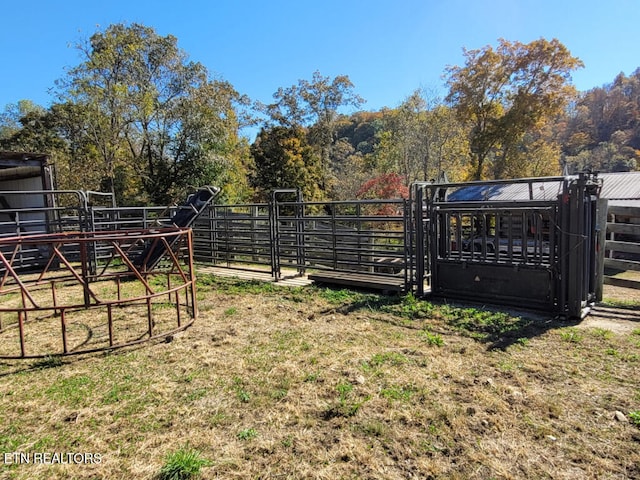 3381 Upper Caney Valley Rd, Tazewell, TN 37879 - view of yard featuring a gate and fence