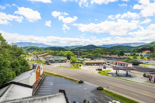 view of mountain backdrop
