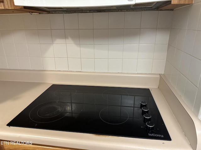 180 Cedar Ln, Jacksboro, TN 37757 - kitchen view of black electric cooktop