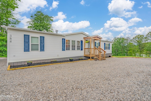 384 Lancer Rd, Harriman, TN 37748 - view of manufactured / mobile home