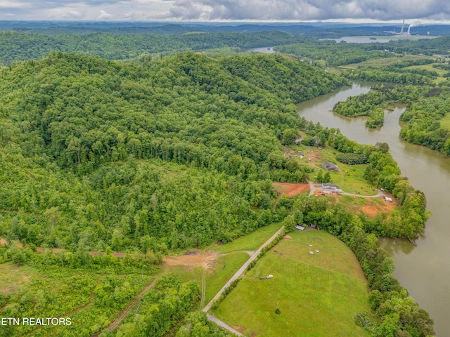 384 Lancer Rd, Harriman, TN 37748 - bird's eye view of a large body of water and a heavily wooded area