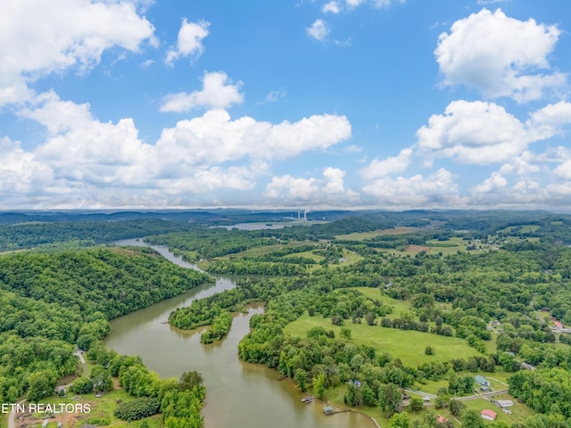 384 Lancer Rd, Harriman, TN 37748 - aerial view of a large body of water and a forest