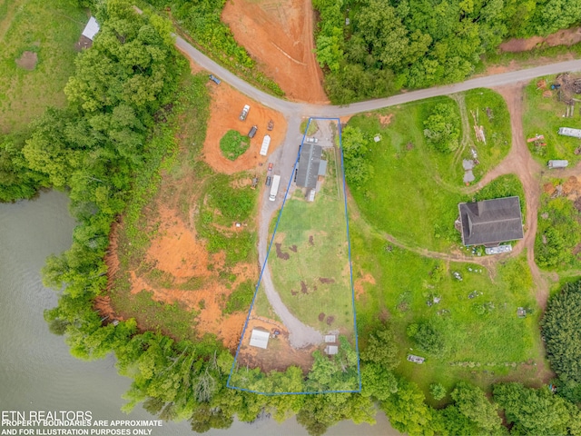 384 Lancer Rd, Harriman, TN 37748 - aerial overview of property's location featuring property parcel outlined