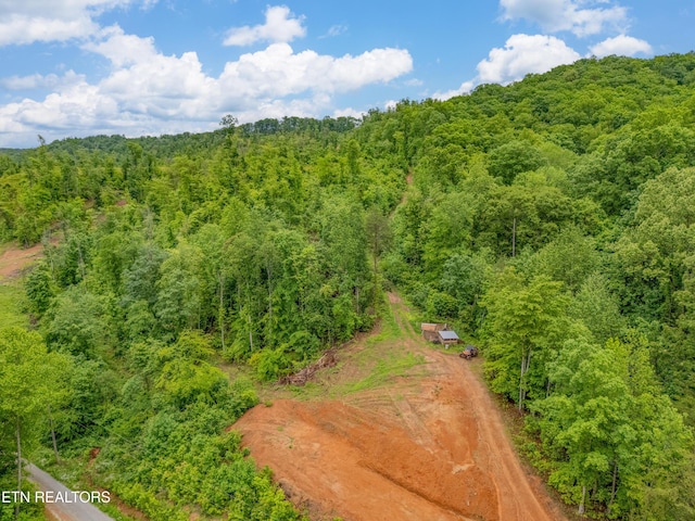 384 Lancer Rd, Harriman, TN 37748 - aerial view of a heavily wooded area