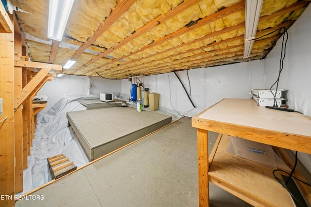 118 Motthaven Dr, Crossville, TN 38558 - view of unfinished basement