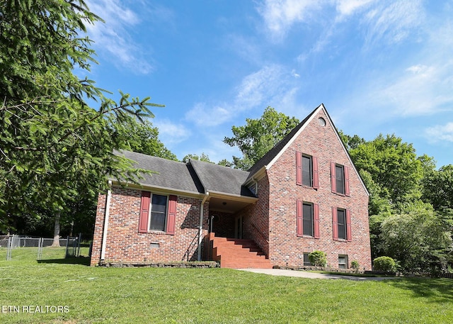 112 Chestnut Hill Rd, Oak Ridge, TN 37830 - view of front of house featuring brick siding and a shingled roof