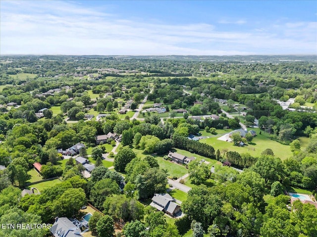 drone / aerial view